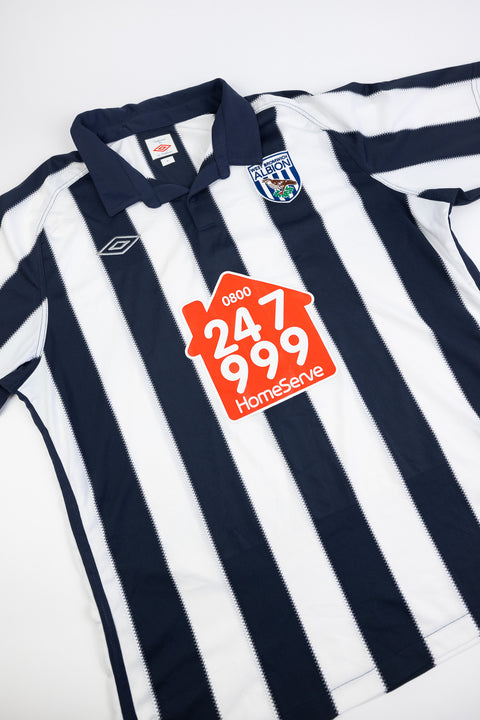 West Brom 2010-11 Football Shirt made by Umbro size XL