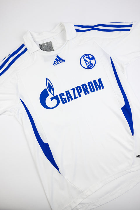 Schalke 04 2007-08 Football Shirt made by Adidas size Small.