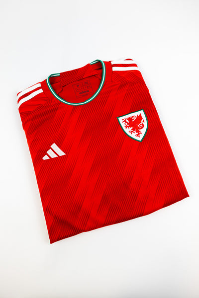 2022 Wales football shirt made by Adidas size Medium