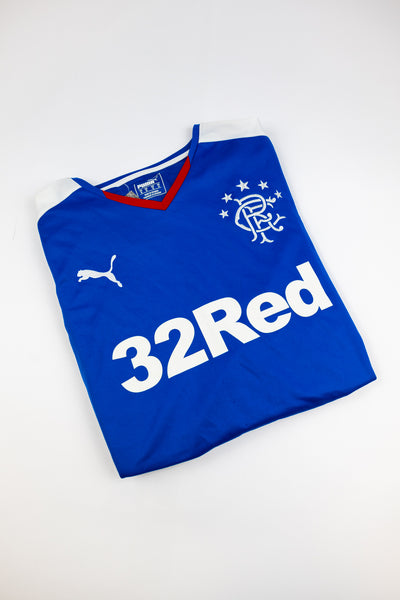 2015-16 Rangers football shirt made by Puma size medium