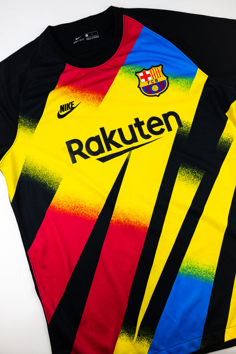 Barcelona 2019-20 Football Shirt made by Nike size large