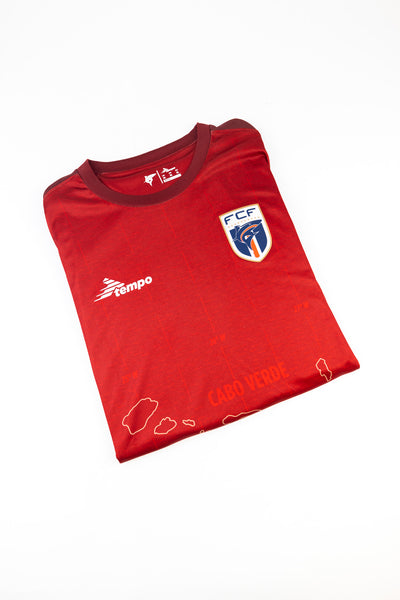 Cape Verde 2024 football shirt made by Tempo size XL.