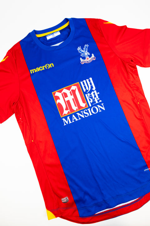 2016-17 Crystal Palace football shirt made by Macron size large