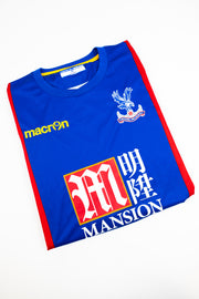 2016-17 Crystal Palace football shirt made by Macron size large