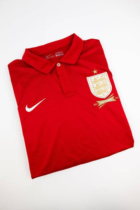 England 2013 football shirt made by Nike size XXL