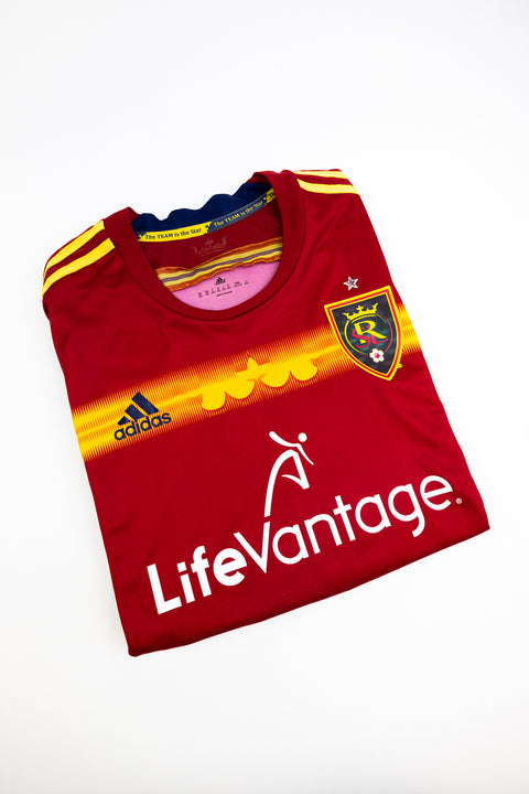 Real Salt Lake 2015 football shirt made by Adidas size XXL