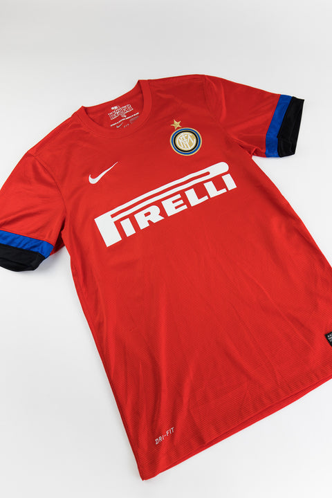 Inter Milan 2012-13 Football Shirt made by Nike size small