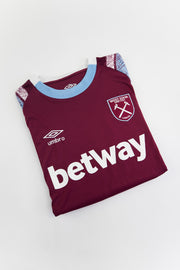 West Ham United 2022-23 football shirt made by Umbro size Large