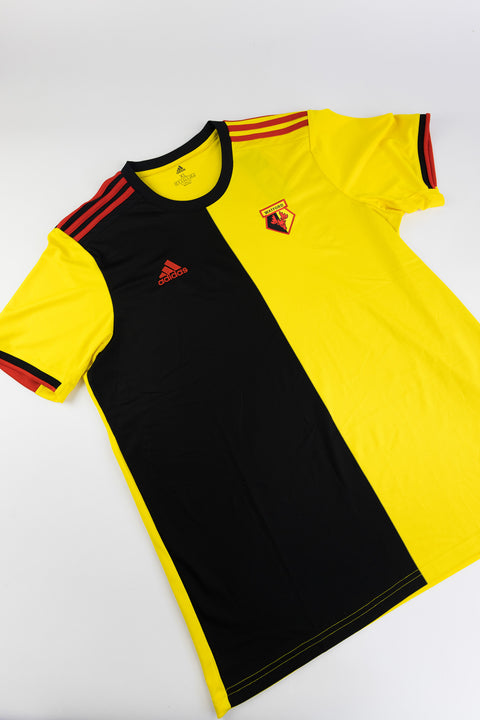 Watford FC 2019-20 football shirt made by Adidas size XL