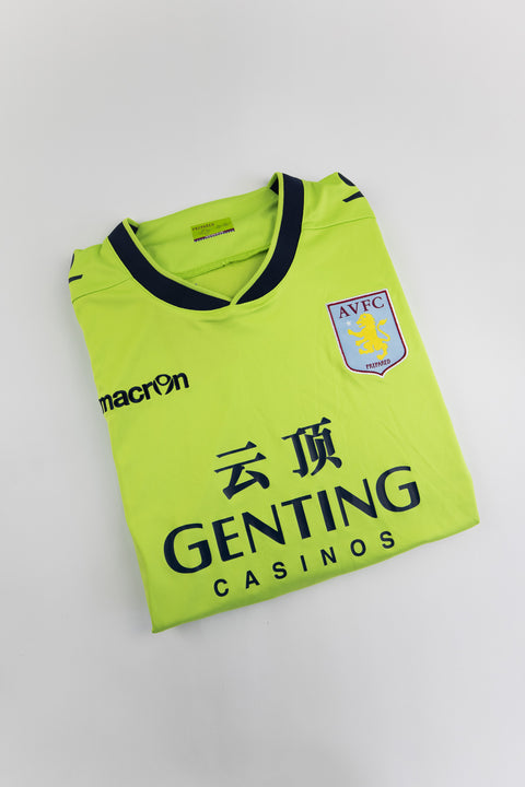 Aston Villa 2012-13 Football Shirt made by Macron size XXXL