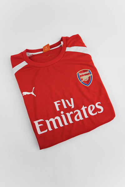 Arsenal 2014-15 football shirt size XL made by Puma