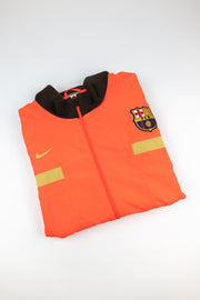 Barcelona 2009-10 full zip jacket made by Nike size Medium.