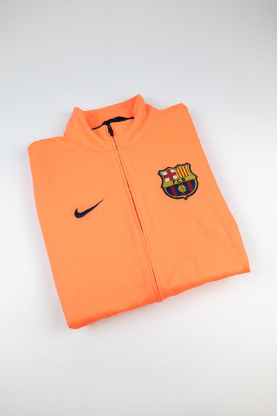 Barcelona 2010-11 Full Zip Jacket made by Nike size Medium.