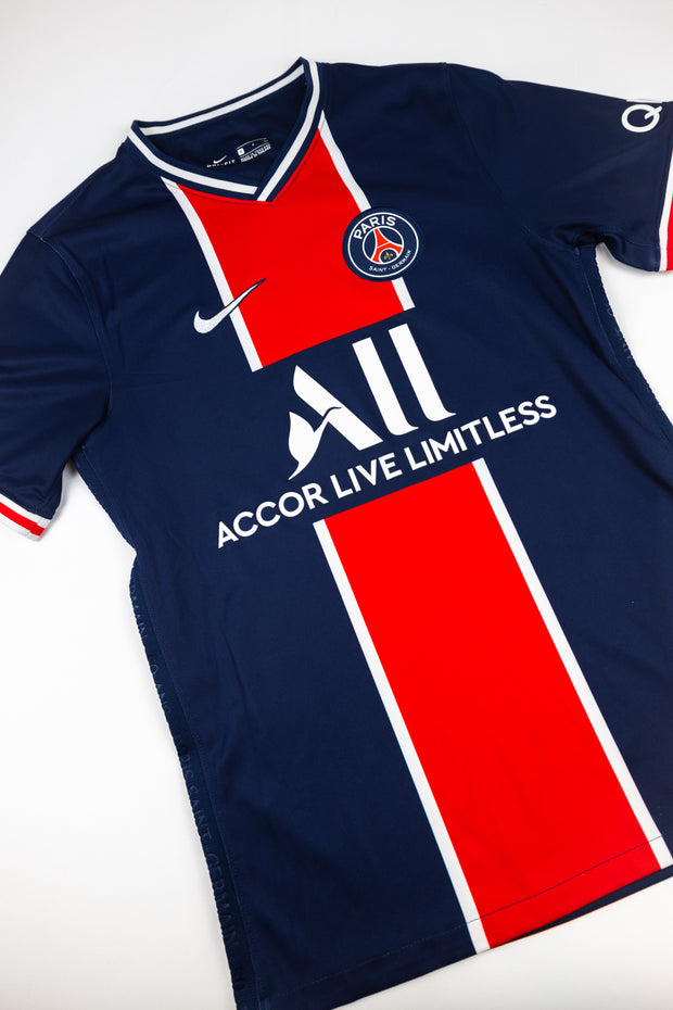 PSG 2020-21 football shirt made by Nike size Small.