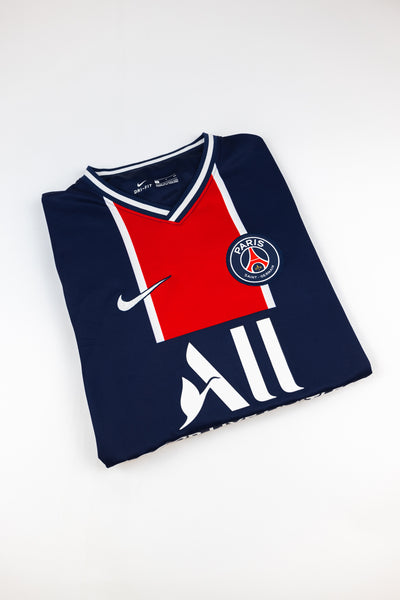 PSG 2020-21 football shirt made by Nike size Small.