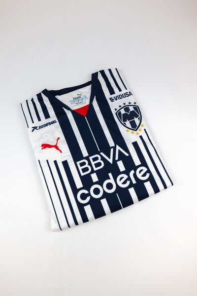 Rayados De Monterrey 2022-23 football shirt made by Puma size Medium.