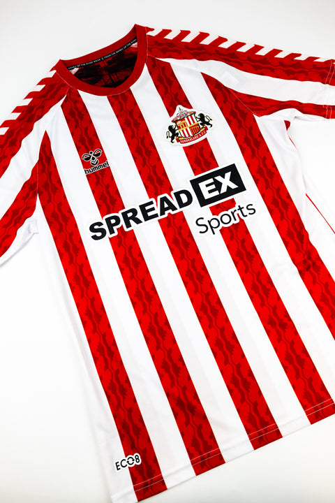 Sunderland 2024-25 football shirt made by Hummel size Large.