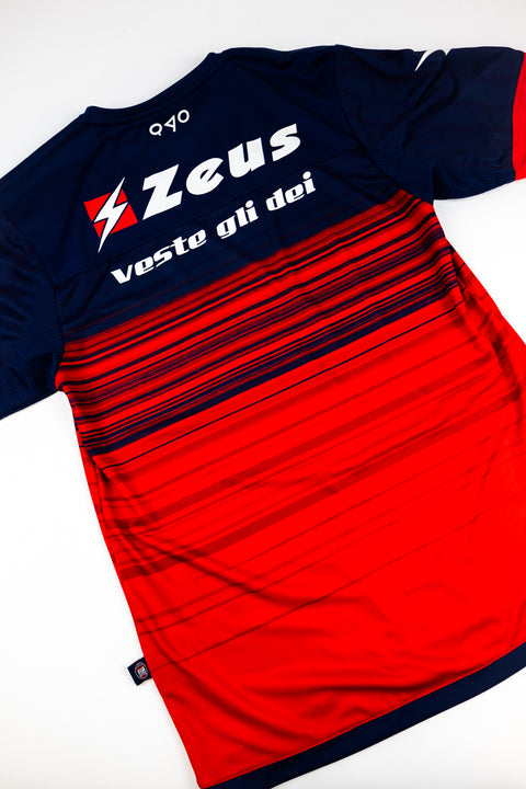 FC Crotone 2016-17 training shirt made by Zeus sized Large.