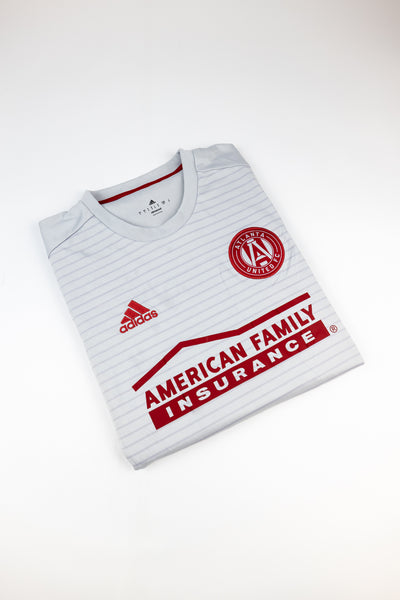 Atlanta United 2017 football shirt made by Adidas size small.