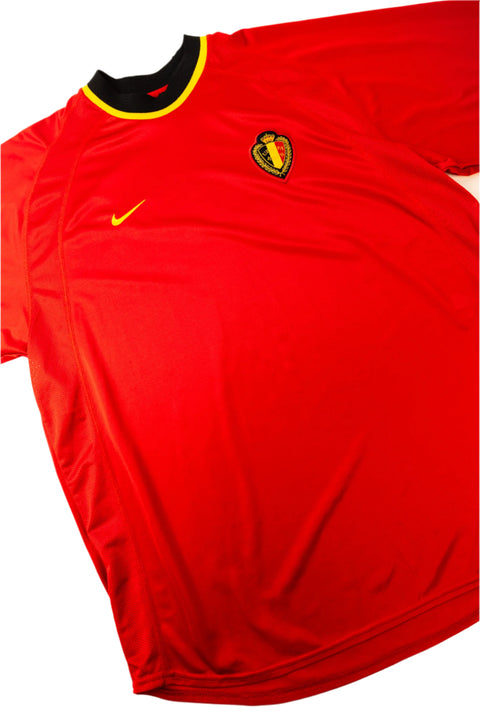 2000-01 Belgium Football Shirt made by Nike size XL.