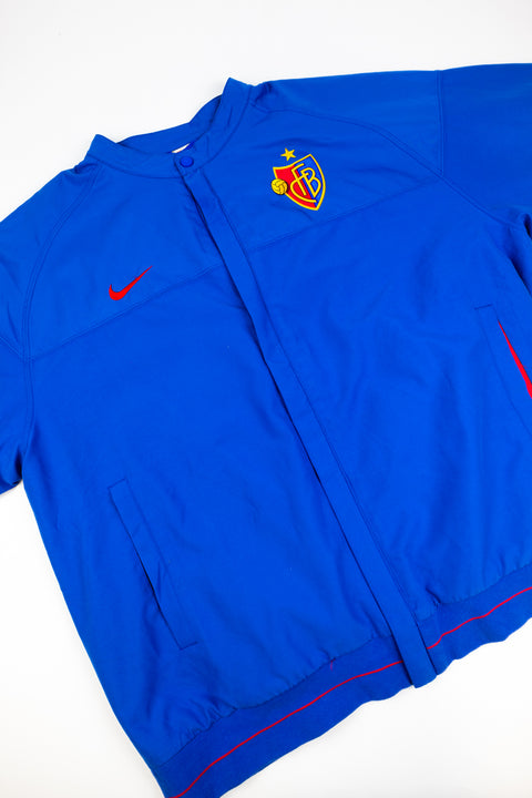 FC Basel 2005-06 full zip jacket made by Nike size XL.