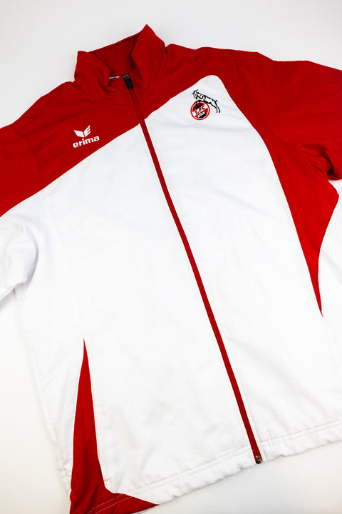 FC Koln 2012-13 full zip football jacket made by Erima size small.