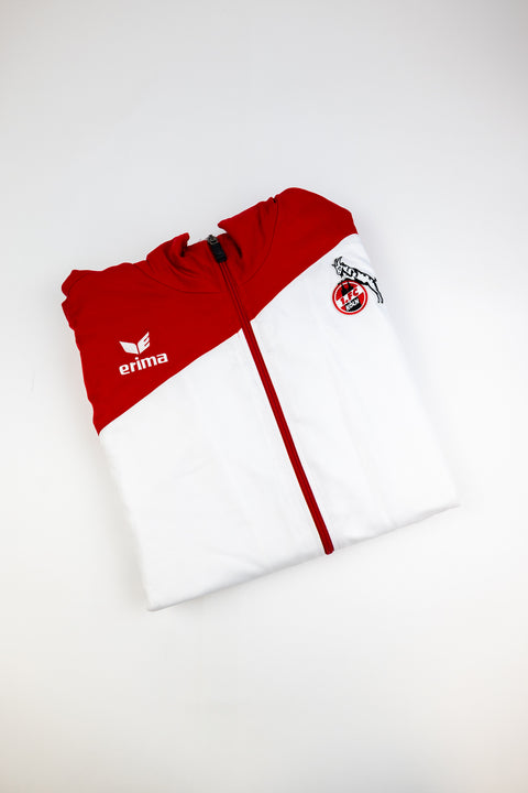 FC Koln 2012-13 full zip football jacket made by Erima size small.