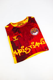 Christiania SC 2024-25 football shirt made by Hummel available in various sizes.