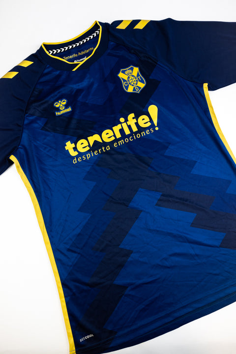 2024-25 CD Tenerife football shirt made by Hummel available in various sizes.